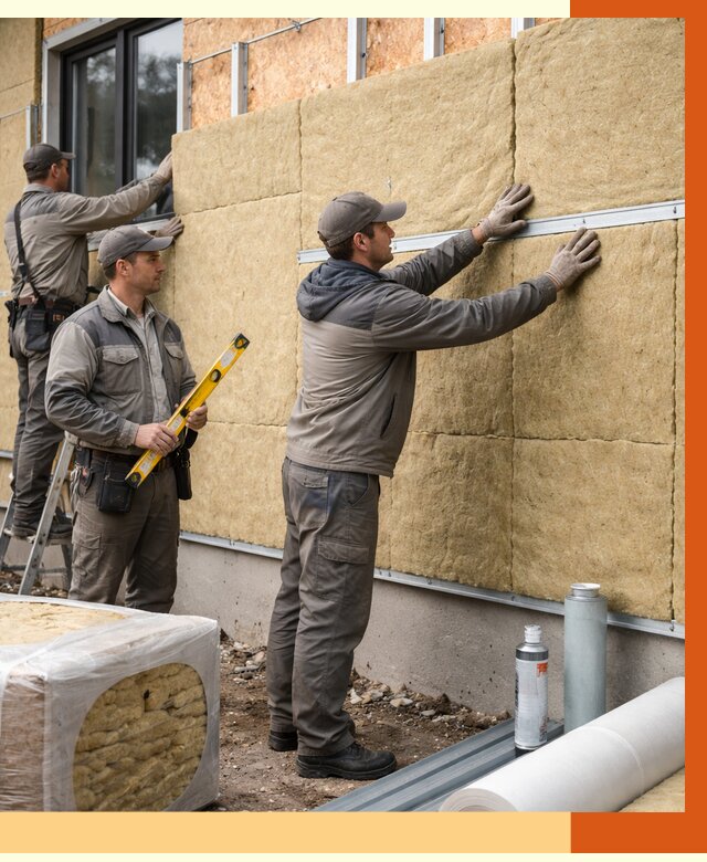 Утепление дома из SIP панелей в Холмске от 6368 руб./м² под ключ | ТепломастерХлм