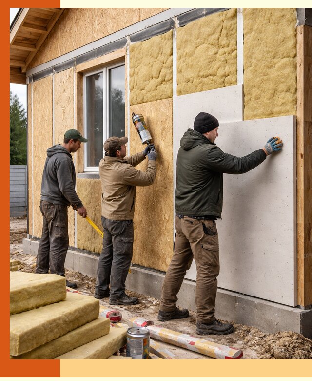 Профессиональное утепление дома из SIP-панелей в Холмске