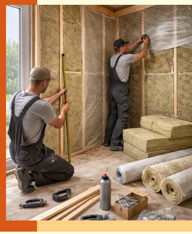 Профессиональное утепление веранды и крыльца в Холмске