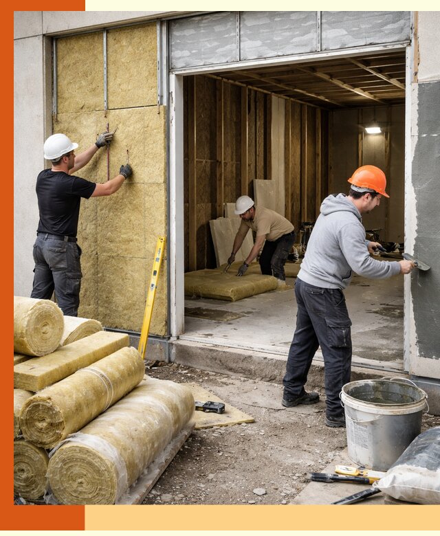 Утепление торгового павильона в Холмске — качественно и энергоэффективно