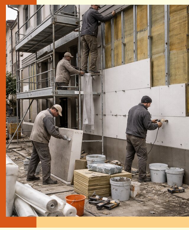 Утепление гостиницы под ключ в Холмске с гарантией качества