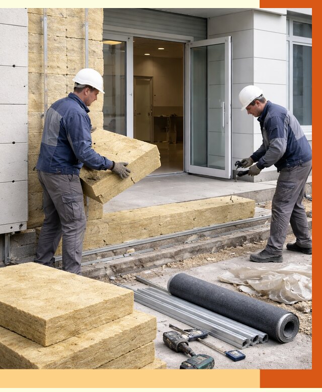 Утепление медицинского центра в Холмске под ключ от 12839 руб./м² | ТепломастерХлм