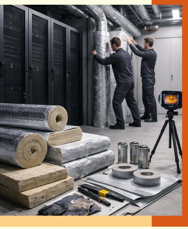 Утепление серверной в Холмске от 8730 руб./м² — комплексно под ключ | ТепломастерХлм