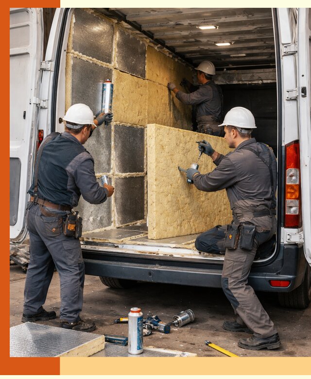 Утепление фургона-рефрижератора в Холмске для сохранения температуры