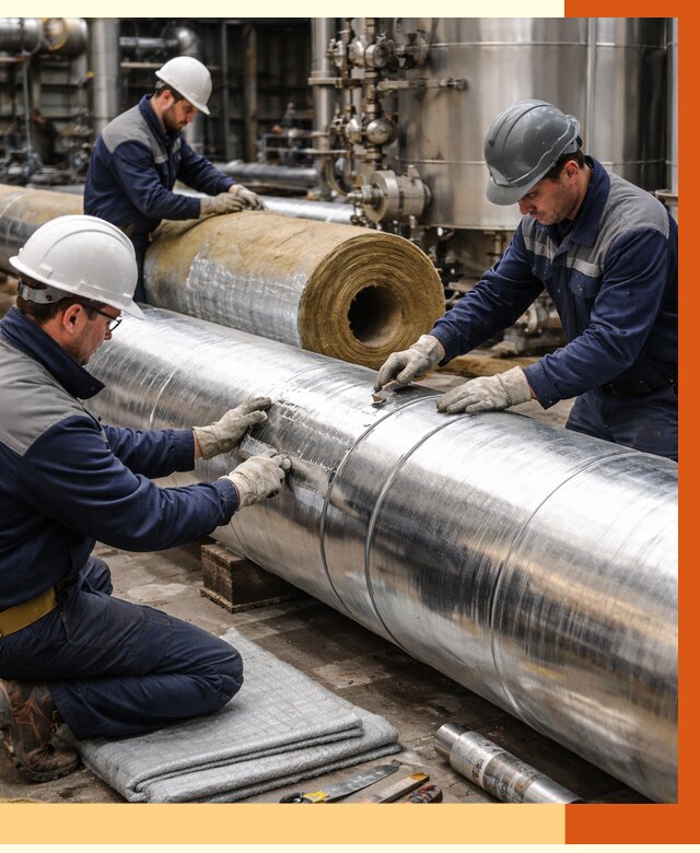 Утепление технологического оборудования в Холмске от 4314 руб. за м2 | ТепломастерХлм