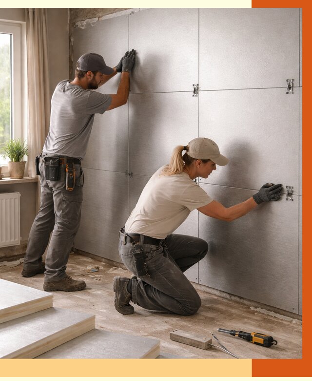 Утепление PIR панелями в Холмске от 4314 руб. под ключ | ТепломастерХлм