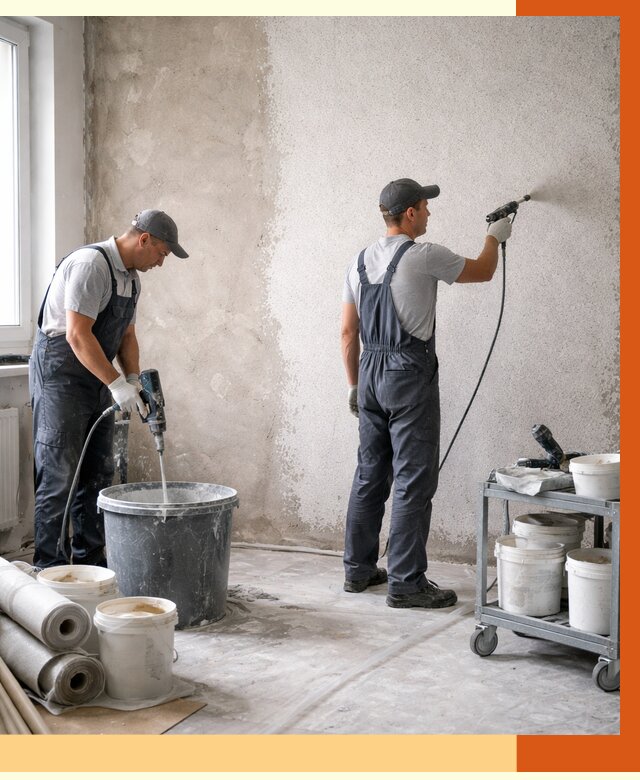 Утепление стен жидкой теплоизоляцией в Холмске от 4314 руб/м² | ТепломастерХлм