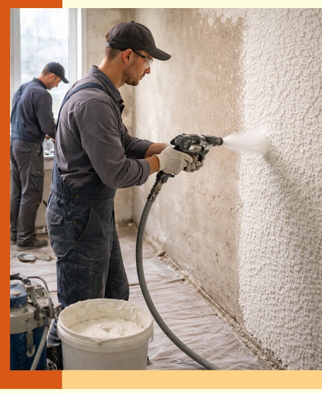 Утепление стен жидкой теплоизоляцией в Холмске для квартир и домов