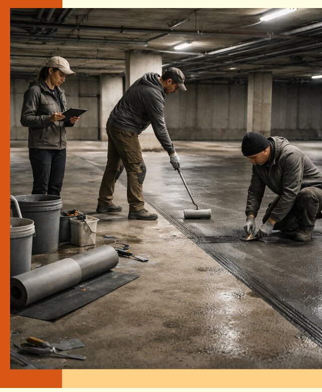 Гидроизоляция паркинга в Холмске: качественная защита зданий