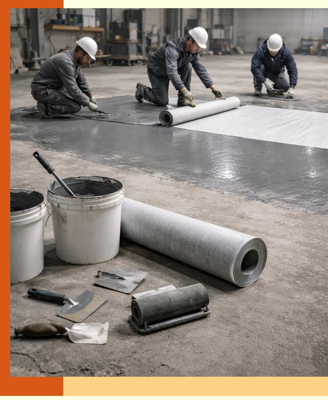 Гидроизоляция промышленного пола в Холмске — защита и долговечность