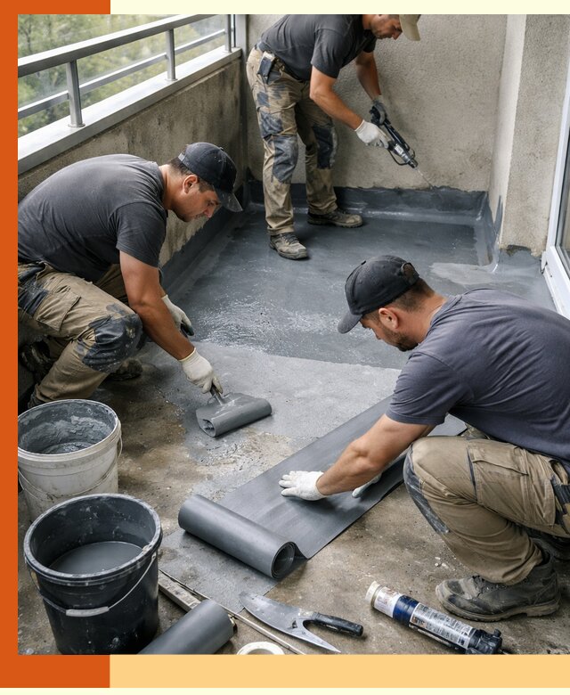 Гидроизоляция балкона в Холмске: надежная защита от протечек