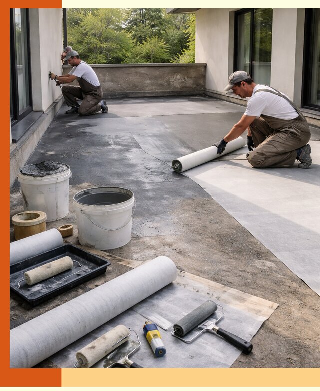 Гидроизоляция террасы в Холмске — надежная защита от влаги и протечек