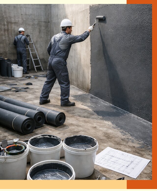 Гидроизоляция резервуара в Холмске от 123252 руб. под ключ | ТепломастерХлм