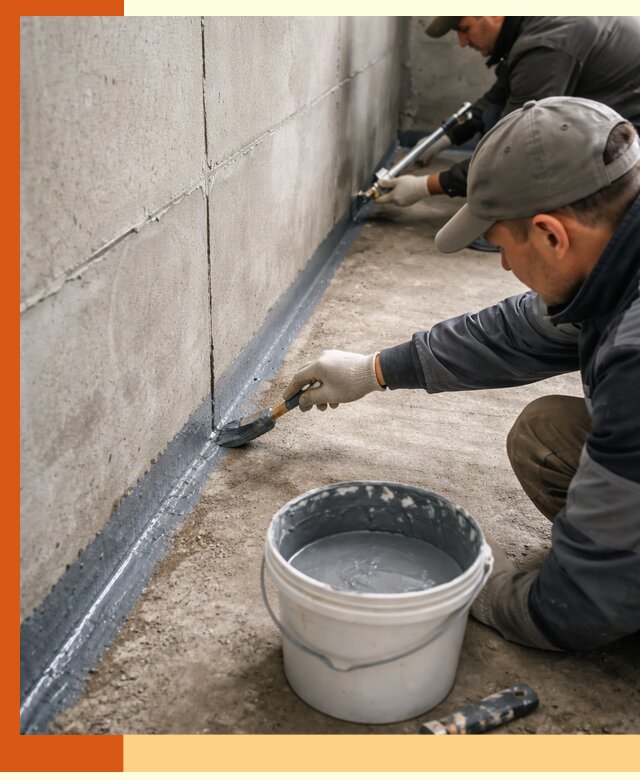 Гидроизоляция швов зданий и конструкций в Холмске