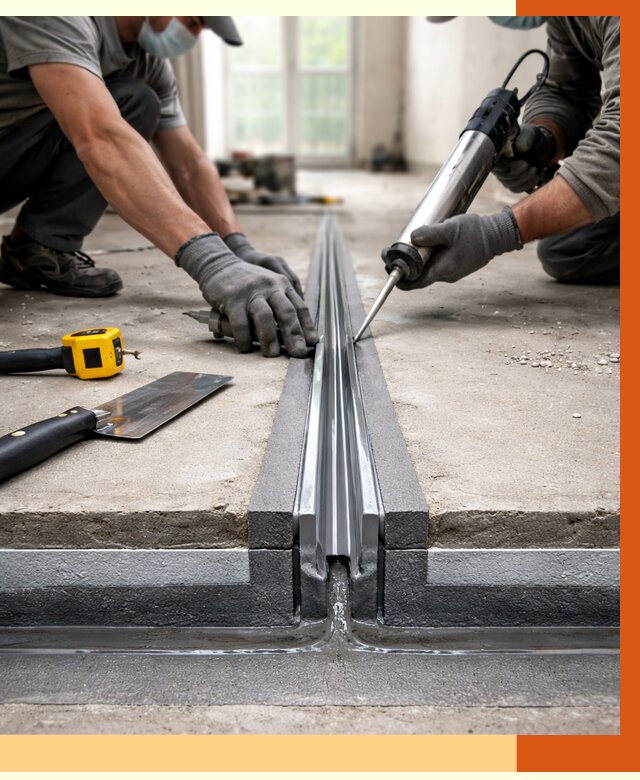 Гидроизоляция деформационного шва в Холмске от 7703 руб. под ключ | ТепломастерХлм