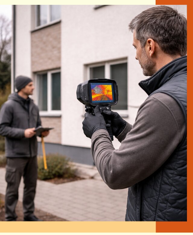Тепловизионное обследование дома в Холмске от 4622 руб. — услуги ТепломастерХлм