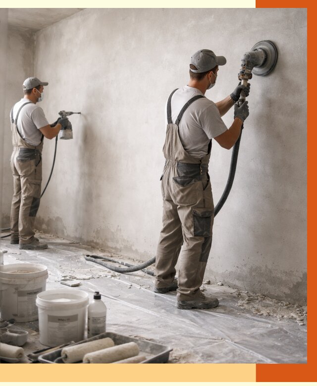 Подготовка поверхности под напыление в Холмске от 1233 руб. — ТепломастерХлм