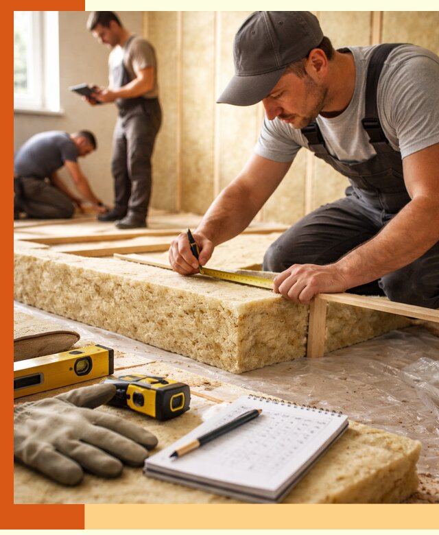 Расчет толщины утеплителя для зданий и помещений в Холмске