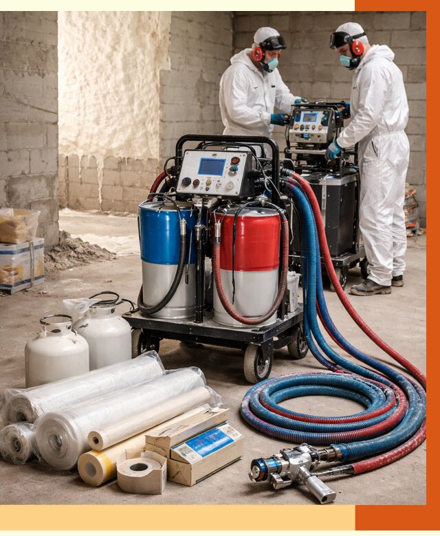 Аренда установки для напыления ППУ в Холмске от 35949 руб. | ТепломастерХлм